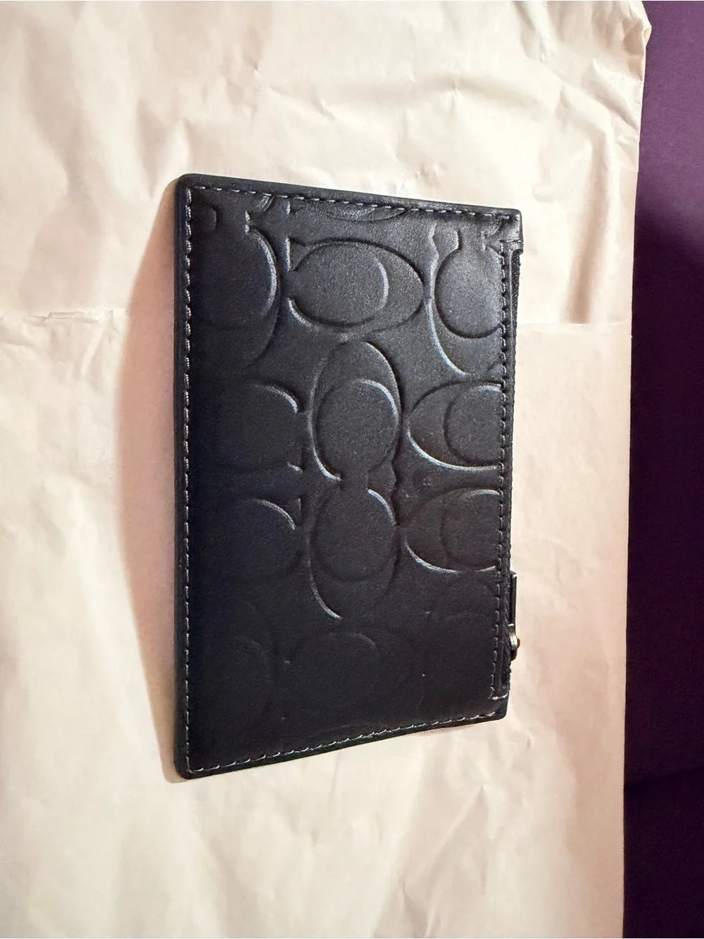 Coach Zip Card Case - Picture 2 of 4